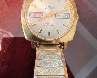 Gruen Precision Jewels Autowind DayDate Watch