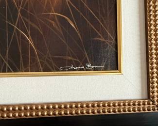 Lion in Grass Limited Edition Print by Armand Boni third image