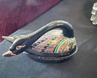 Black Wooden Duck B