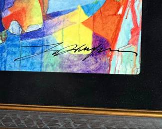 Abstract Elephant Limited Edition Print by Yuval Wolfson third image