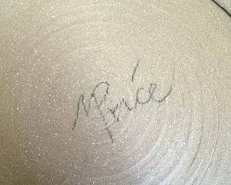 Pottery Bowl with Artist Signature