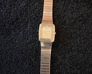 Seiko Tank Style Quartz Watch