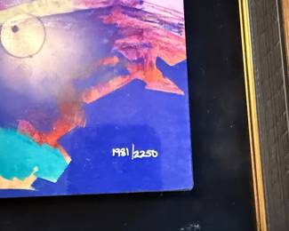 Peter Max Lion Serigraph second image