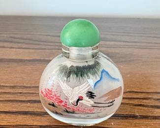 Heron Snuff Bottle