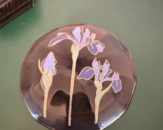 Blue Sky Japan Blue Iris Decorative Box