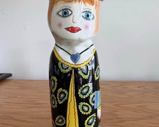 Bella Casa by Ganz Arlene Ceramic Figural Vase by Susan Paley