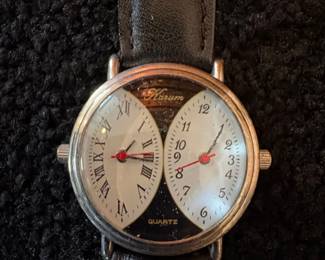 Harum Dual Time Zone Quartz Watch