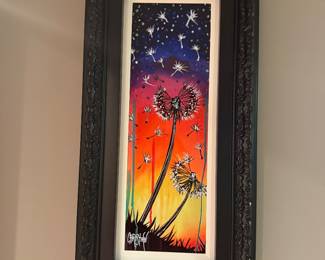 Where the Wind Takes Me by Christian Masot/ $1250-- 34 inches tall, 18 inches wide