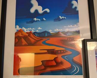 $300 Rio Grande Journey by Joseph Comellas, 32 inches tall, 26 inches wide