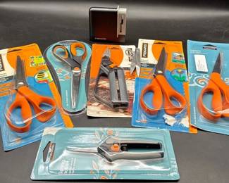 Fiskars Scissors Lot And Sharpener