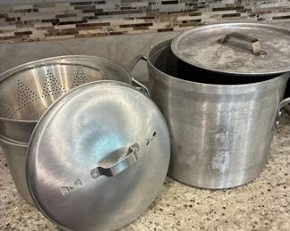Large Metal Pots