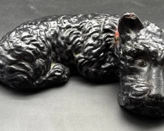 Black Scotty Dog Sculpture