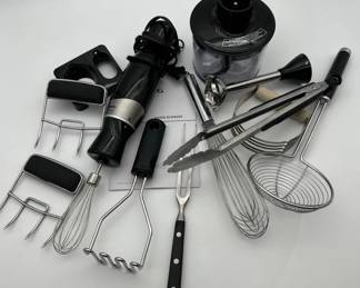 Grundig Hand Blender And Assorted Kitchen Tools