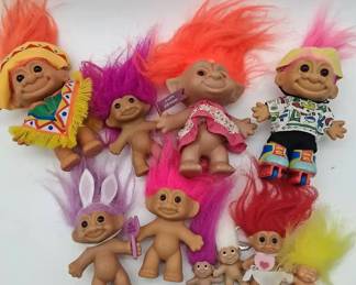 Vintage Troll Collection Russ And Ace