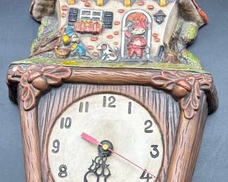 Clock Ceramic Battery Operated