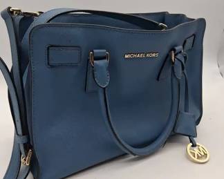 Michael Kors Blue Handbag