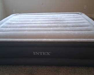Intex Plug In Self Inflating Mattress Double