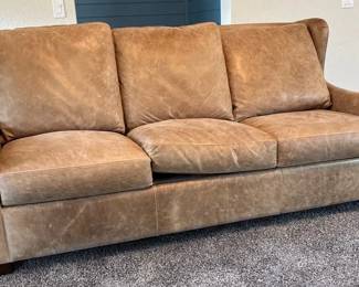 Havertys Leather Couch