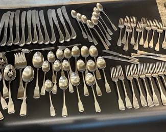 Oneida Stainless Silverware Lot 71pcs