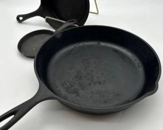 Set Of 3 Cast Iron Skillets