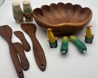 Wood Bowl Set And SP Sets