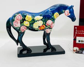 Trail of Painted Ponies “Night Flower” #12289 Marianne Hornbuckle 1E/2371 w/ Box & Tag