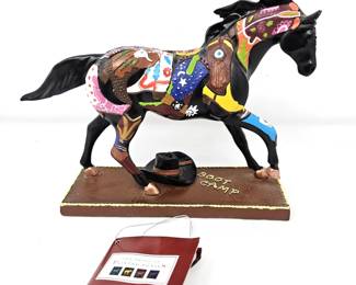Boot Camp Pony Trail of Painted Ponies 1E/7534 Item No. 12250 Retired Figurine w/ Box
