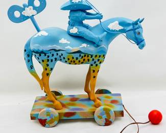 - Trail of Painted Ponies 1541 “Wound Up Time On The Range” Resin Figurine 1E/2813