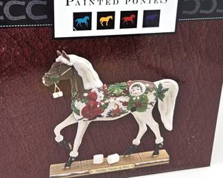 NEW Sealed Trail of Painted Ponies Holiday S’mores & More Christmas Figurine w/ Box