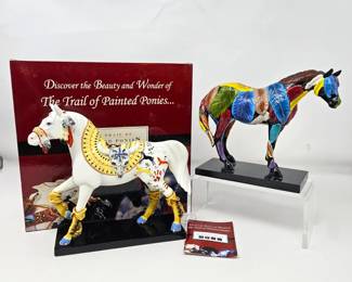 Trail of Painted Ponies #12278 Sundancer 1E/6319 & #12206 Horsefeathers 2E/4179 - Both Retired