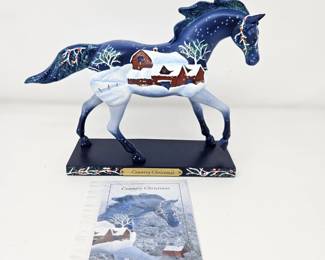 Trail of Painted Ponies “Country Christmas” Item No. 4018403 1E/0825 Retired w/ Box & Story Card