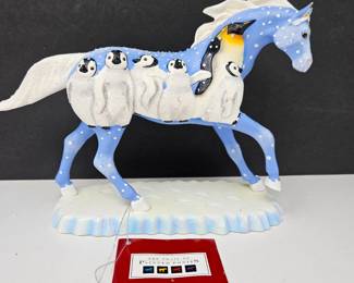  Penguin Express #12258 1E/1682 Retired Trail of Painted Ponies w/ Box