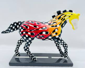 The Trail of Painted Ponies “Horsepower to Burn” 1E/1105 Retired Figurine