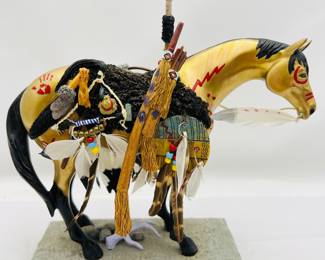 Trail of Painted Ponies Item #1549 “Medicine Horse” 1E/2603 Resin Figurine
