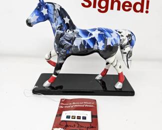  SIGNED by Artist! Retired Trail of Painted Ponies For Spacious Skies Janet Snyder 1E/1352 Ceramic