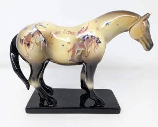 The Trail of Painted Ponies Rodeo Dreams Item No. 12213 1E/3708 Retired Ceramic Figurine w/ Box