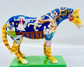 The Trail of Painted Ponies “Kitty Cat’s Ball” 1E/5921 Retired Figurine- Ceramic