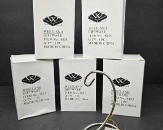Lot of 5 Westland Giftware Hanging Figurine Holders #5855 NIB w/ Boxes