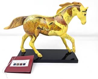  Trail of Painted Ponies “Running With the Ancestors” 1E/4584 Figurine w/ Box & Tag - Retired