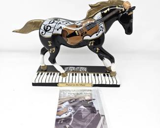 The Trail of Painted Ponies Prance to the Music Item No. 4020475 1E/1320 Retired Ceramic Figurine w/ Box