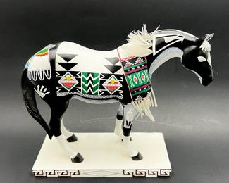 The Trail of Painted Ponies “Tewa Horse” 1E/6714 Retired Figurine w/ box