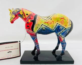 Trail of Painted Ponies 1582 “Thunderbird Suite” Resin Figurine by Joel Nakamura 1E/5455