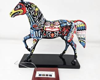 Trail of Painted Ponies Spirits of the Northwest 12234 Figurine 1E/3810 w/ Box - Retired