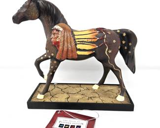 Trail of Painted Ponies Dreamwalker #12263 Ben Wright 1E/0156 LOW NUMBER! Resin with Box
