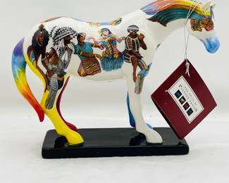 The Trail of Painted Ponies “Native People’s Pony” 1E/6537 Retired Figurine