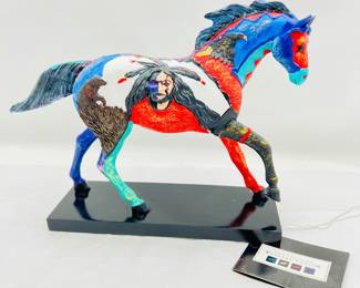 The Trail of Painted Ponies “Earth, Wind and Fire” 1E/7975 Resin Figurine w/ Tag