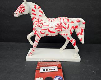  Peppermint Twist #12286 1E/0295 Retired Trail of Painted Ponies w/ Box