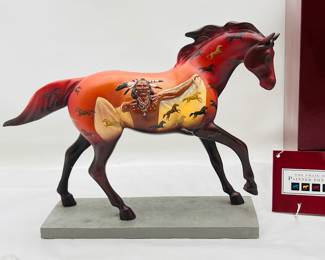 Trail of Painted Ponies The Magician #12222 1E/2033 Figurine w/ Box & Tag