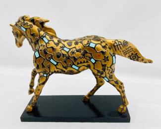 Retired Trail of Painted Ponies “Dances with Hooves” #1539 1E/1200 Resin 