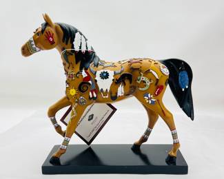  Trail of Painted Ponies Wie-Tou #12252 Barbara Janowitz 1E/0170 Retired with Box - LOW NUMBER!